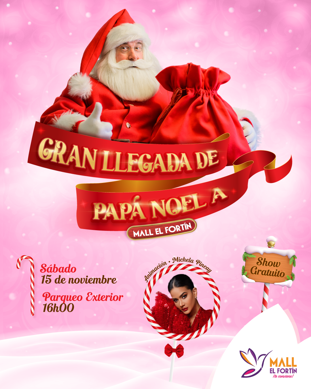 LLEGADA DE PAPÁ NOEL 15/11/2025